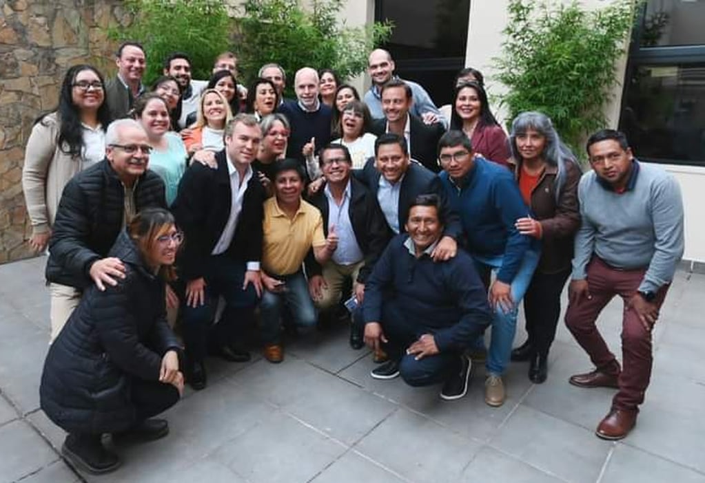 Horacio Rodríguez Larreta se reunió con dirigentes y candidatos del PRO en Jujuy.