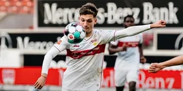 Mateo Klimowicz está formando una buena carrera en Alemania. (Prensa Stuttgart)