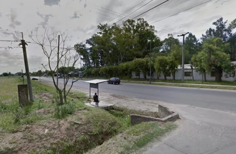 La víctima fue abordada en San José de Calasanz al 9000. (Google Street View)