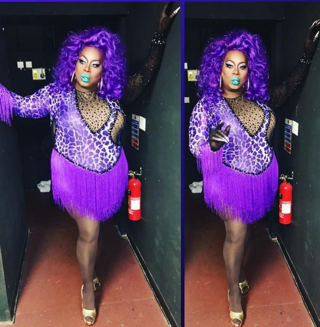 La drag queen Latrice Royale, quien podría interpretar a Úrsula, la villana der "La Sirenita" (Foto: Instagram)