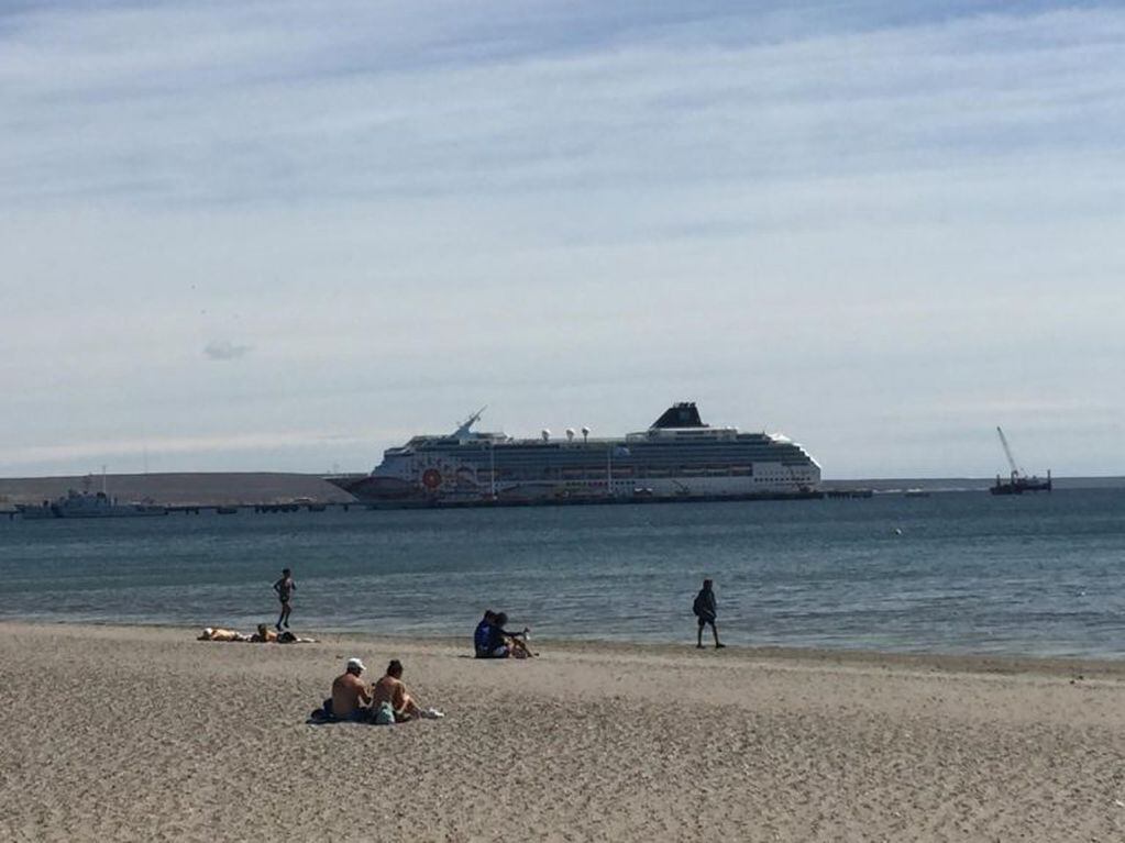 Cruceros en Puerto Madryn.