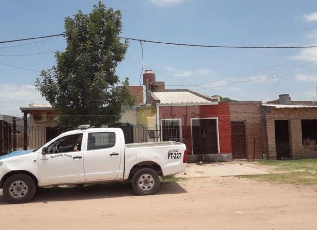 Incendiaron la casa del presunto autor del crimen de Taborda. (Foto: Diario Norte)