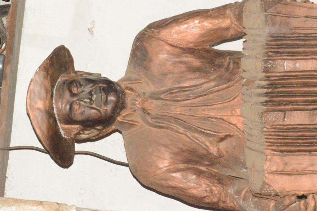 Chaloy Jara espera su monumento. (Luciano Aguirre)