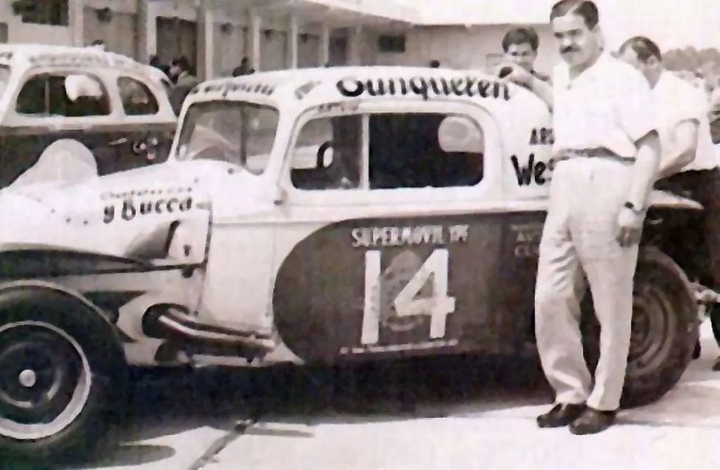 José Manzano, piloto alvearense que fue rescatado por Fangio.