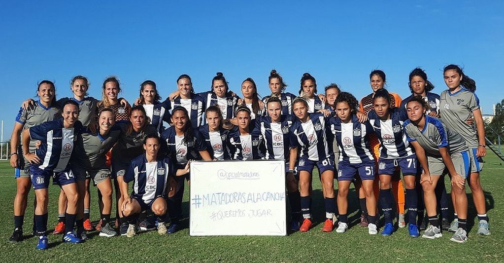 Equipo de fútbol femenino de Talleres.