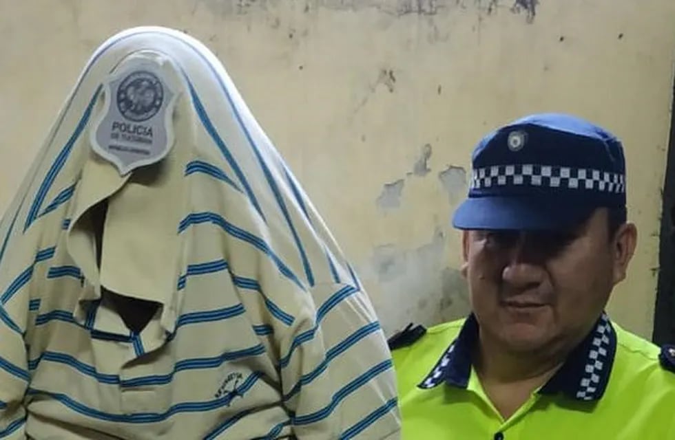 Capturan al sospechoso de un homicidio en Cebíl Redondo. (Foto: Policía de Tucumán)