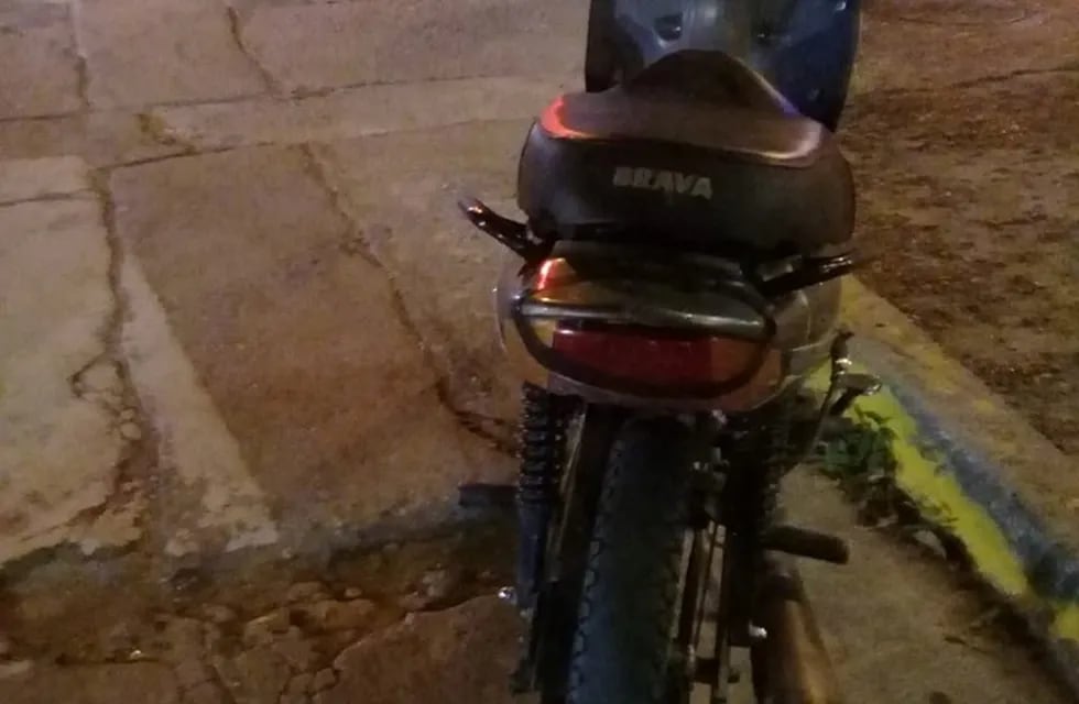 Se secuestró otra motocicleta en Alta Gracia