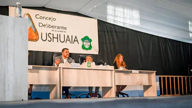 Inauguraron las sesiones del Concejo Deliberante de Ushuaia
