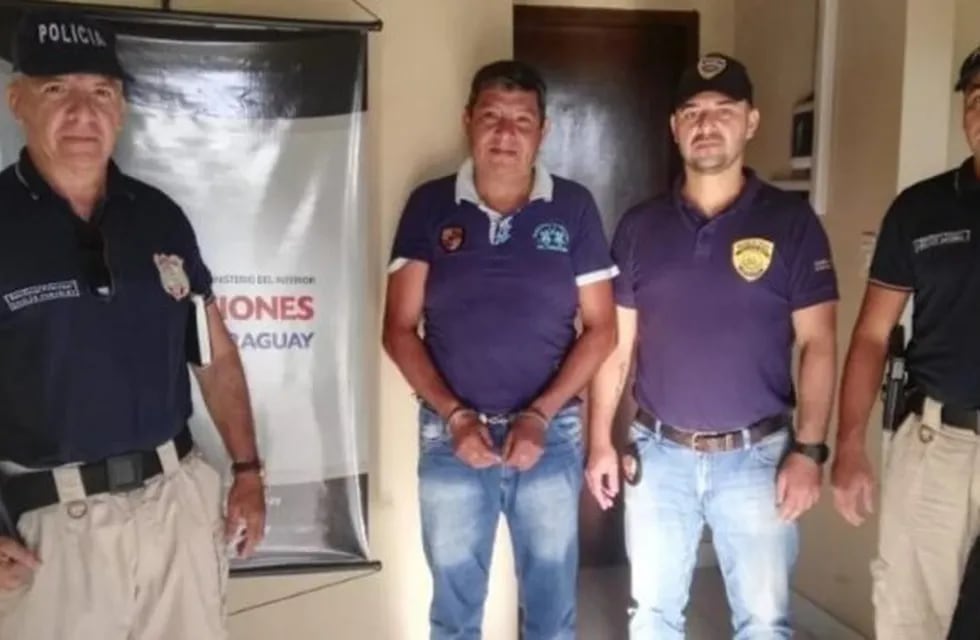 Cirilo Saucedo fue detenido en Paraguay (Clarín)