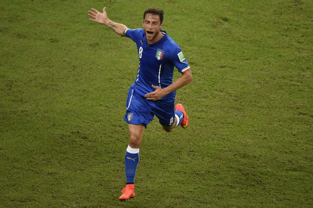 Claudio Marchisio disputó los Mundiales del 2010 y 2014 con Italia. (AFP)