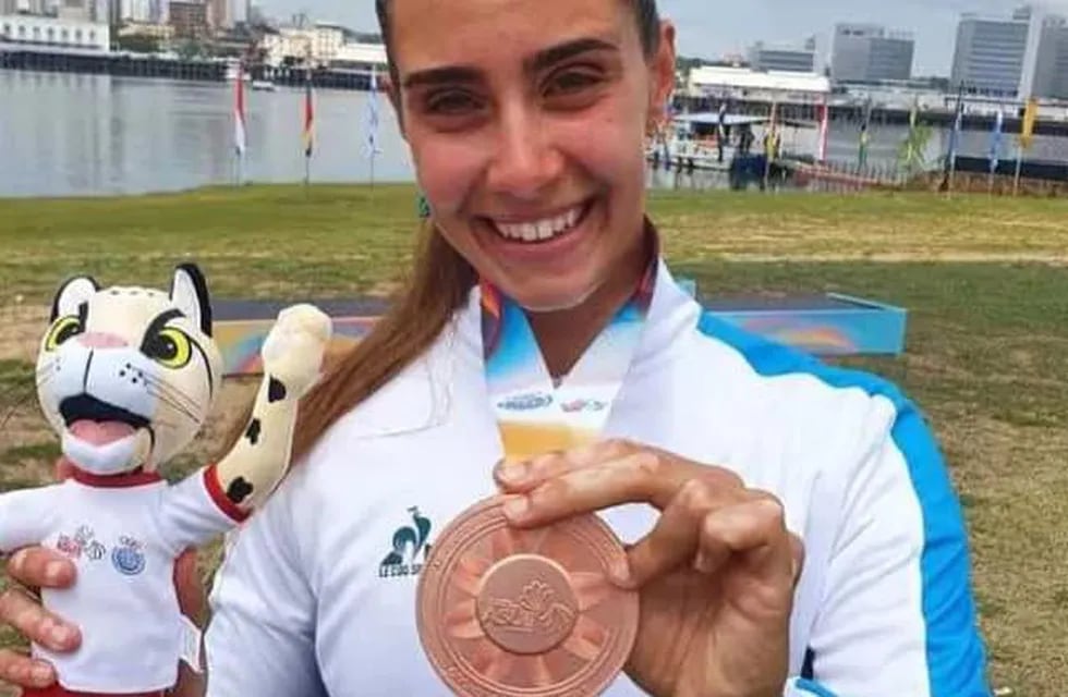 Martina Vela ganó Bronce en Paraguay