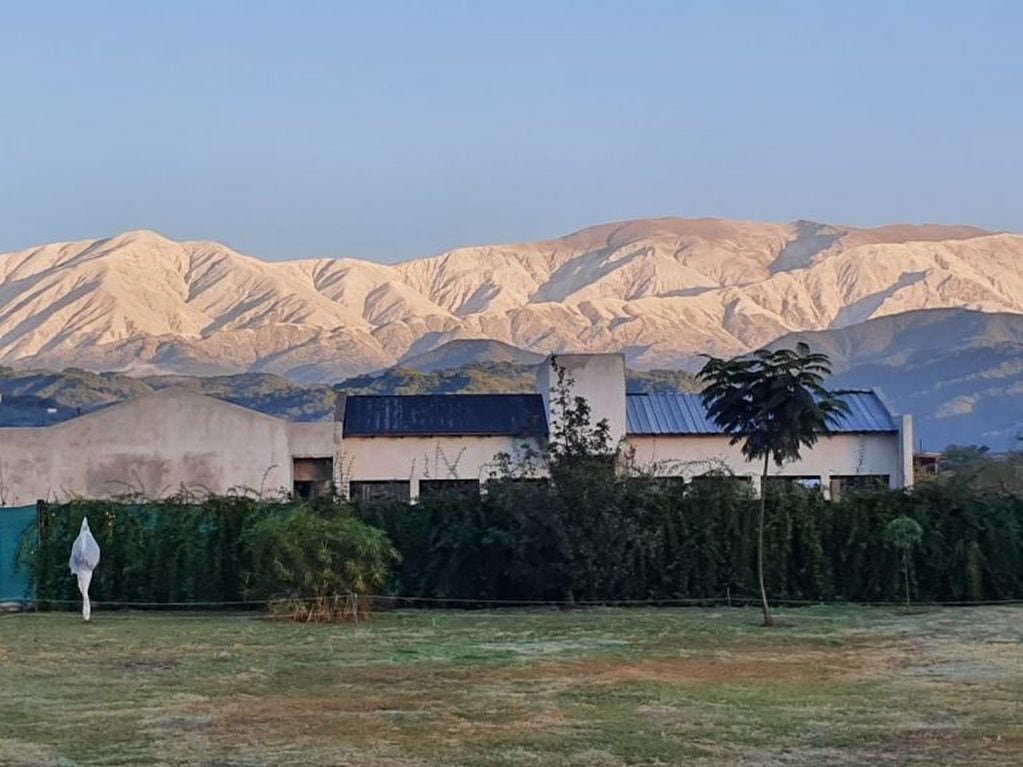 Cerros nevados en Salta