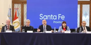 Conferencia de prensa del gobernador Omar Perotti
