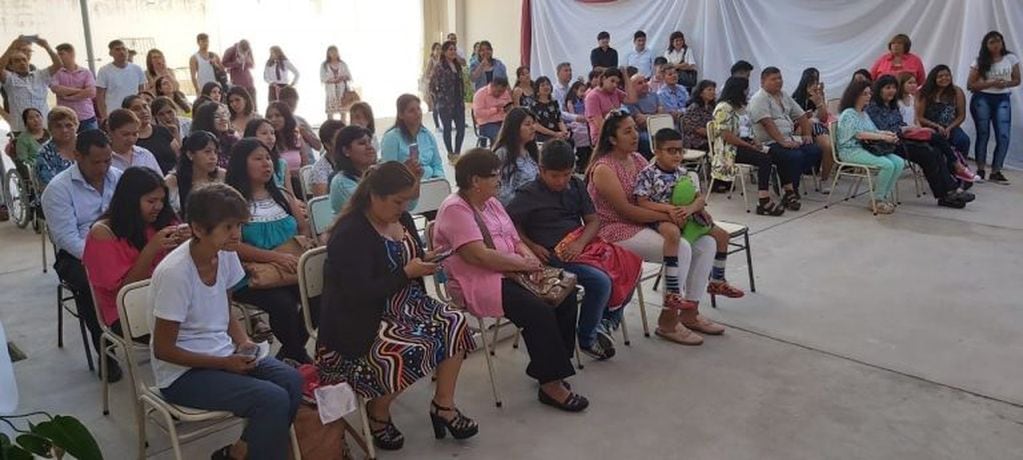 Familiares de los egresados fueron invitados especiales a la ceremonia en Yala.