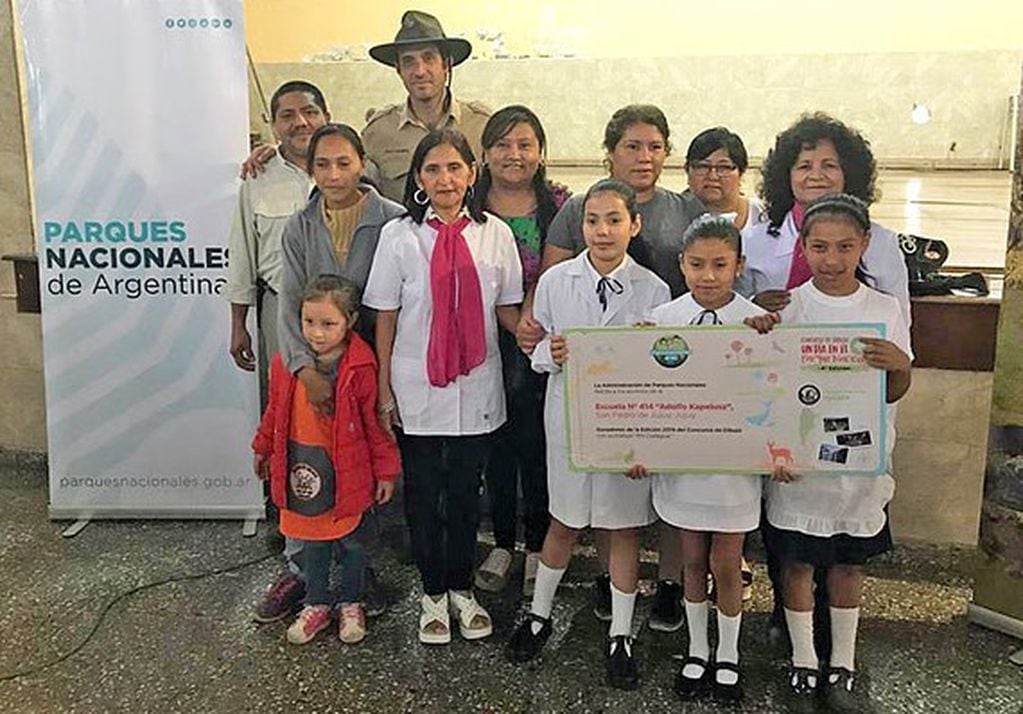 En el Día de los Parques Nacionales, representantes de la DPN visitaron la Escuela Nº 414 “Adolfo Kapelusz” de San Pedro de Jujuy.