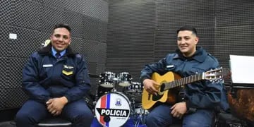 Policías cantantes sanjuaninos