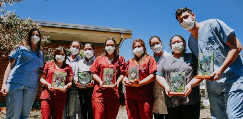 Especial reconocimiento al personal de salud del Hospital de Fátima.