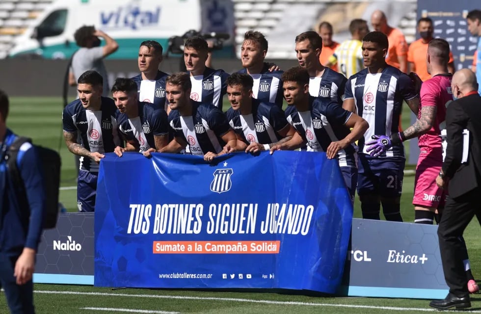 Talleres lleva 11 fechas sin derrotas y se ilusiona en el doble frente: Liga y Copa Argentina (Facundo Luque).