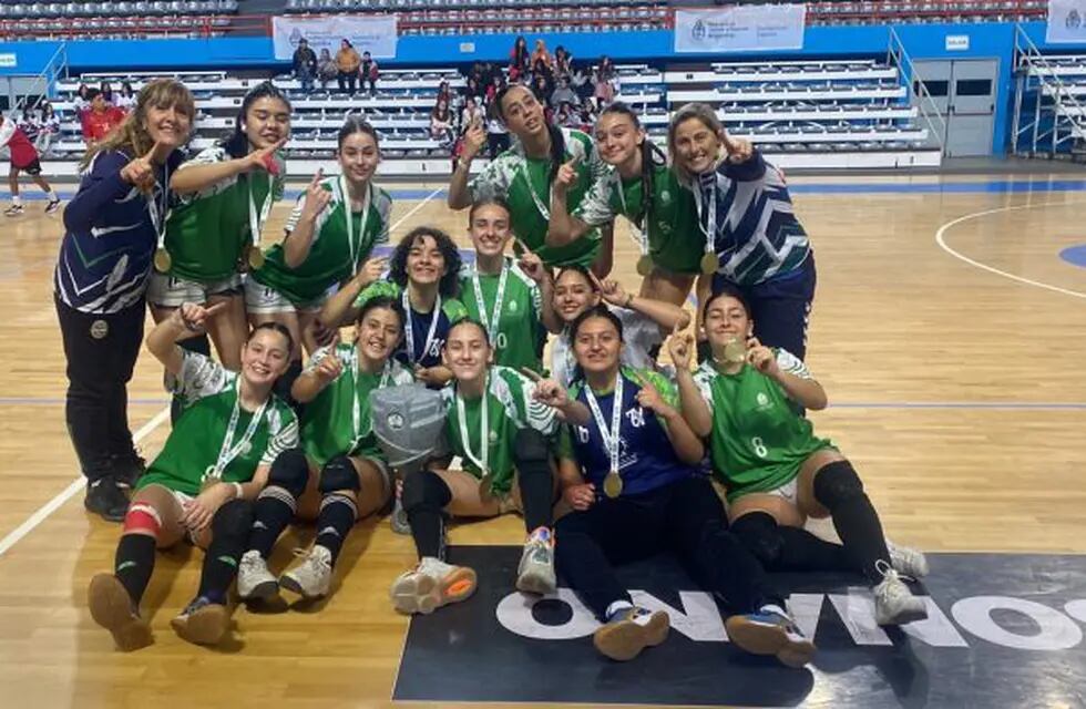 El equipo de handball de la UNCuyo, primero en los Juegos Nacionales Evita