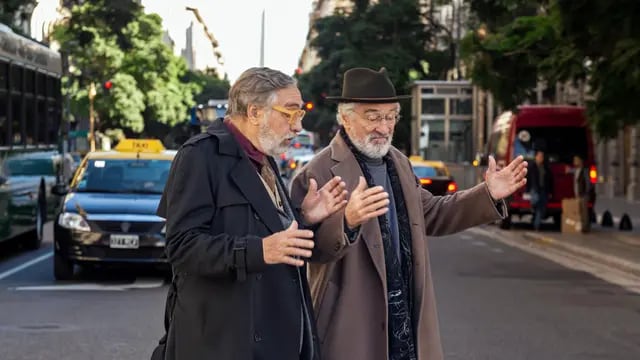 "Nada" con Luis Brandoni y Robert de Niro (Captura de pantalla).