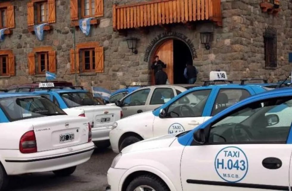 Taxis en Bariloche.