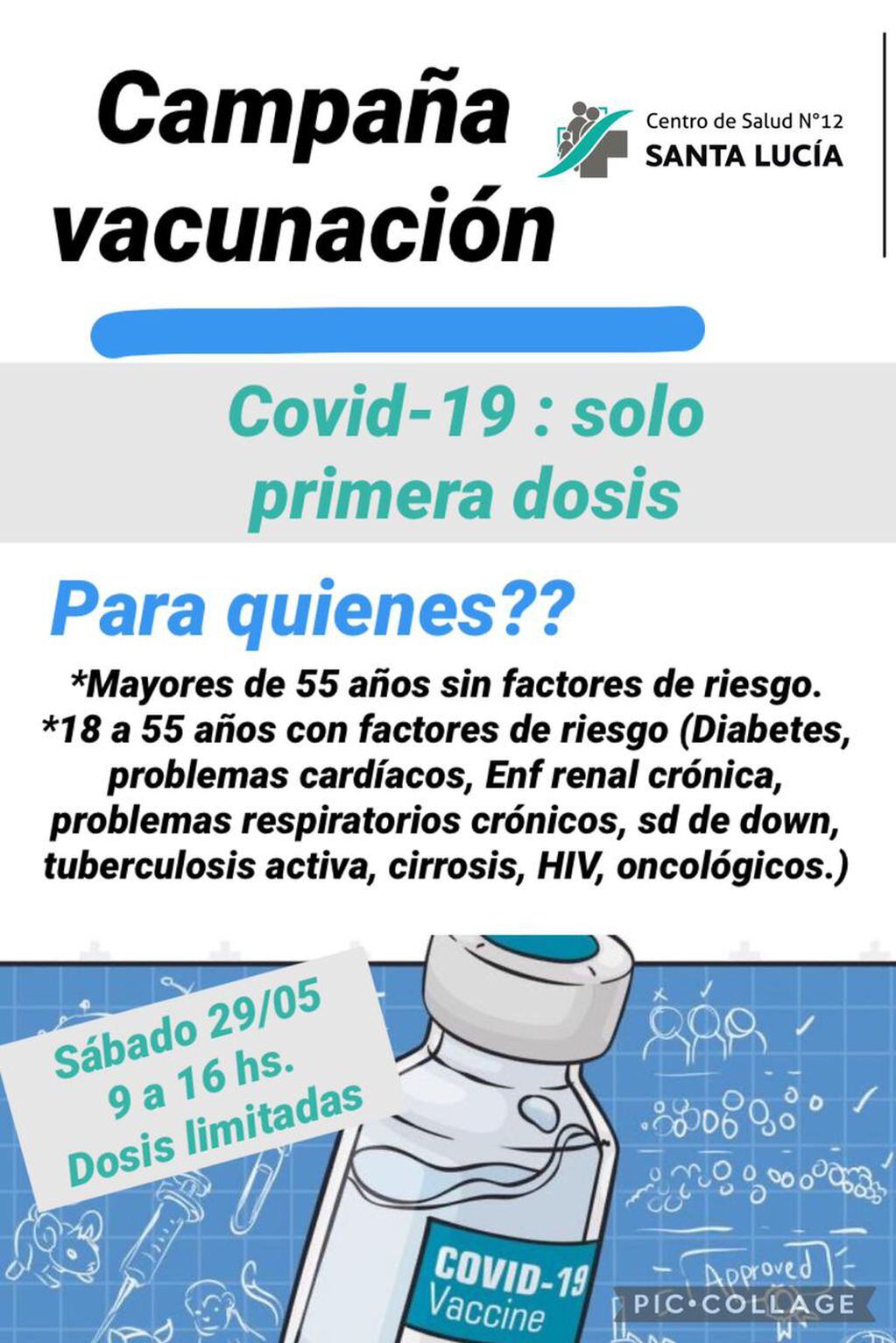 Campaña de vacunación en Salta