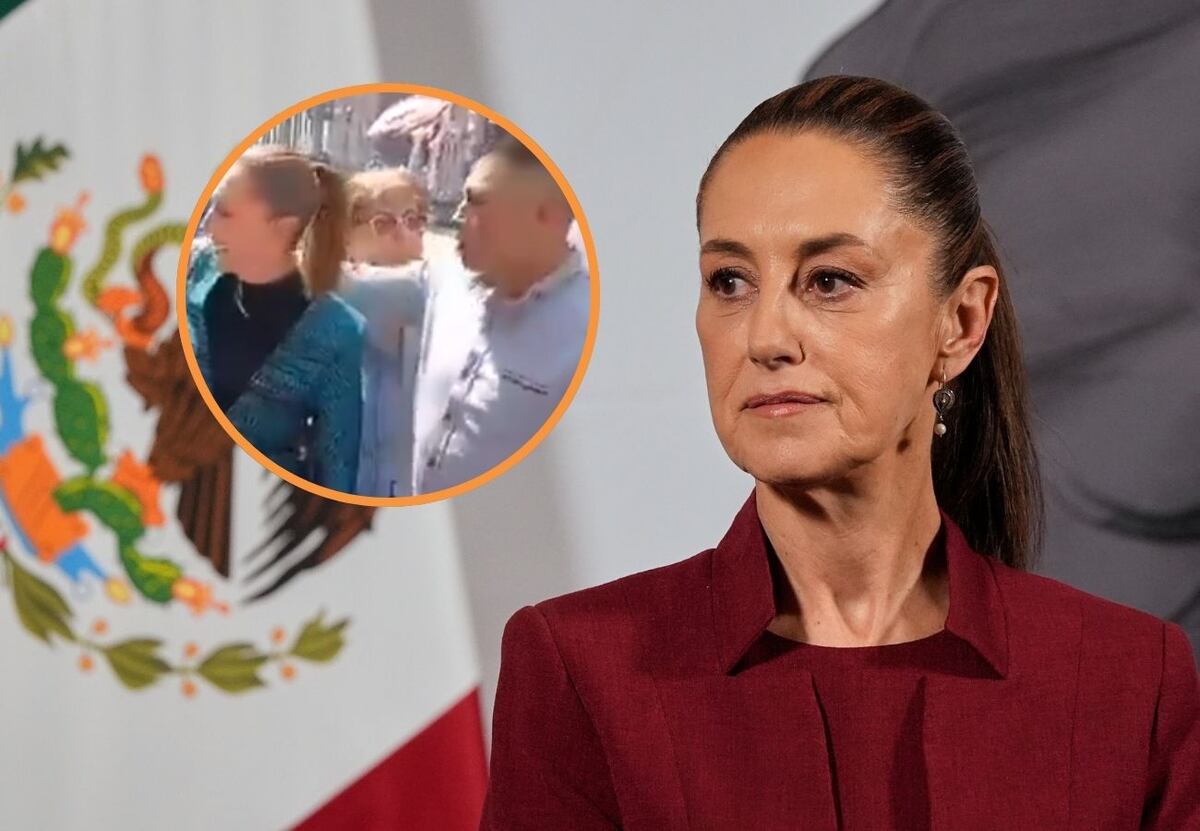 El fuerte descargo de la presidenta de México tras ser acosada por un hombre en medio de un acto thumbnail