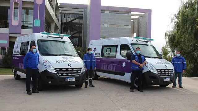 San Luis compró 9 ambulancia de alta complejidad