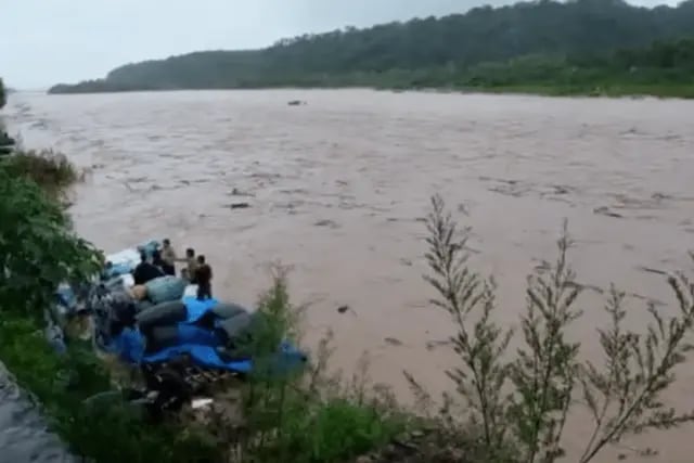 Empeora el clima en el río Bermejo y complica las tareas de búsqueda