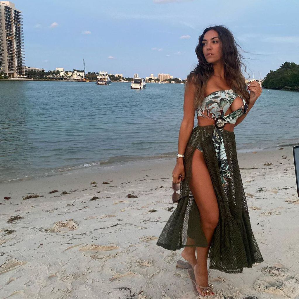 Floppy disfruta de la playa en Miami. (Foto: Instagram)