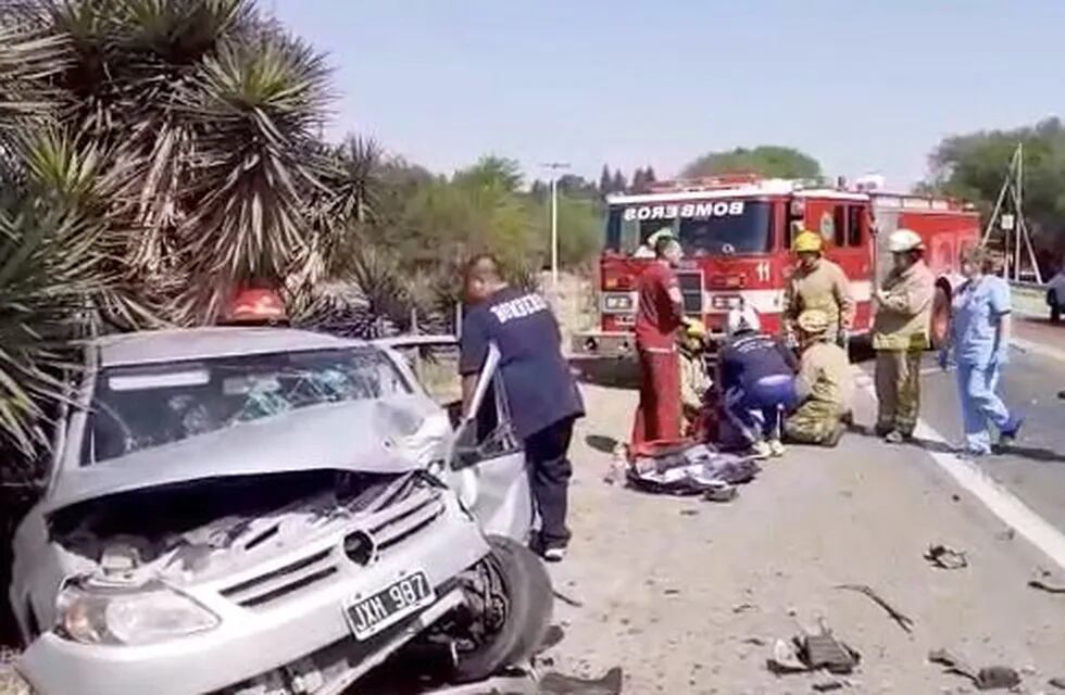 Accidente en Cosquín