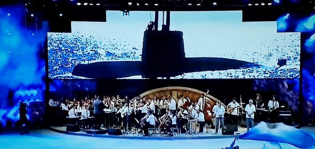 TDF en Cosquín. Homenaje al Submarino A.R.A "SAN JUAN"