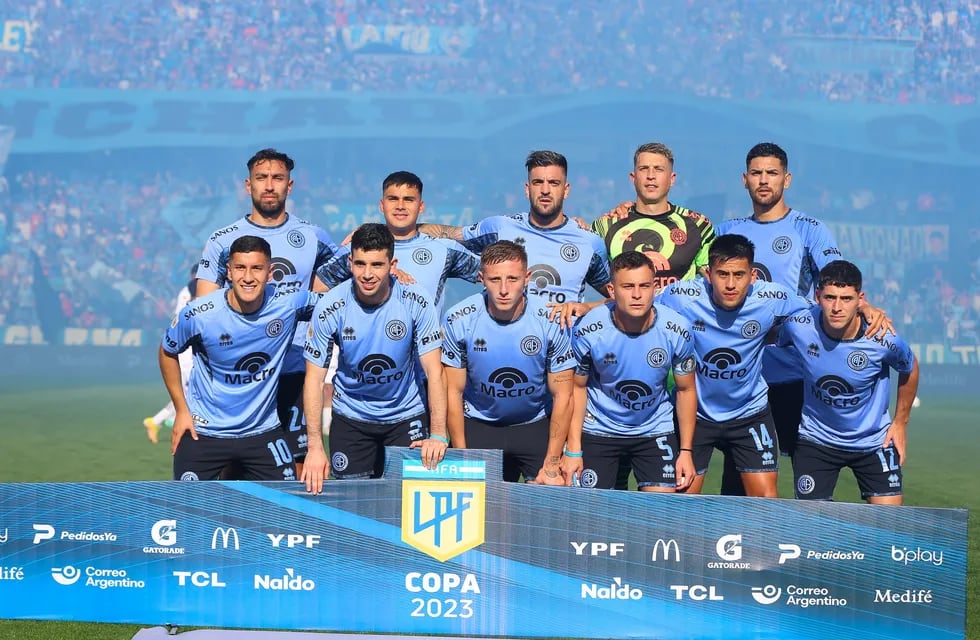 La formación inicial de Belgrano para enfrentar a Platense por la quinta fecha de la Copa de la Liga.