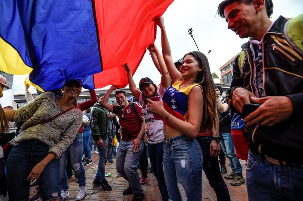 Marchas en Venezuela (Infobae)