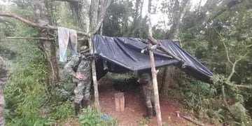 Encontraron dos campamentos de cazadores furtivos en cercanías del Parque Provincial Salto Encantado