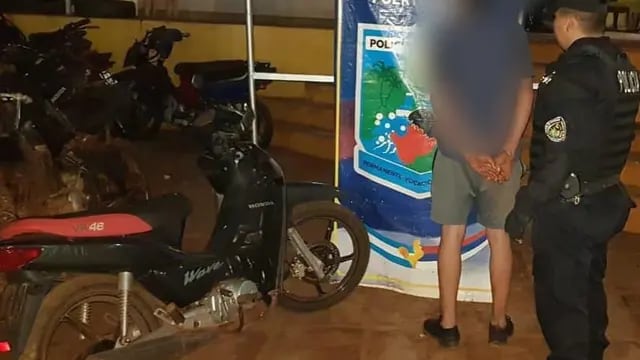 Recuperan motocicleta robada en Comandante Andresito