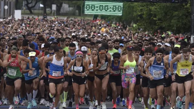 “Recorré Córdoba”, la mega maratón de la ciudad. (Ramiro Pereyra / La Voz)