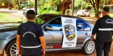 Recuperan en Oberá un automóvil robado en Buenos Aires