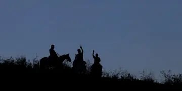 Cabalgata de los reyes Magos en Godoy Cruz