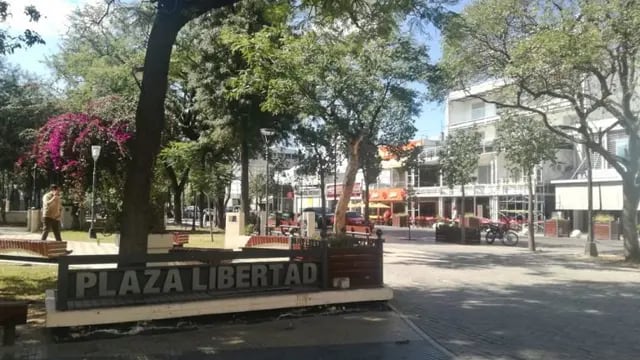 Plaza Libertad, Santiago del Estero.