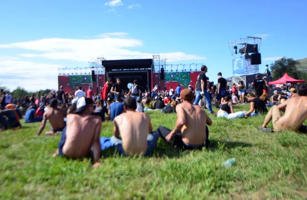 Festival Cosquín Rock 2022, en el Aeródromo de Santa María de Punilla. (Javier Ferreyra)