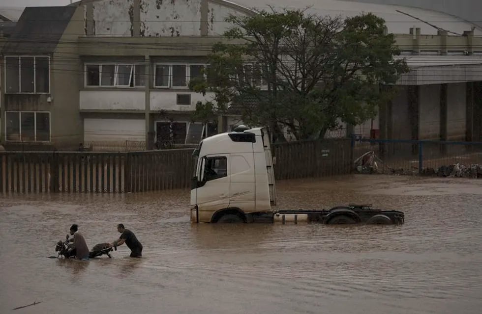 La catástrofe climática en Brasil. Foto: EFE