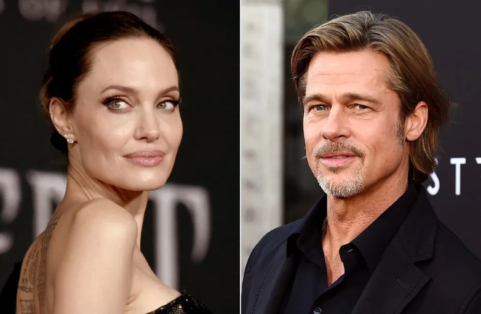 Angelina Jolie y Brad Pitt (AP/Archivo).