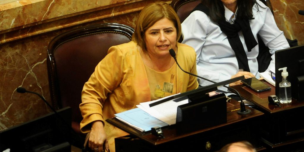 Clara Vega, representando en la actualidad al Frente de Todos. 