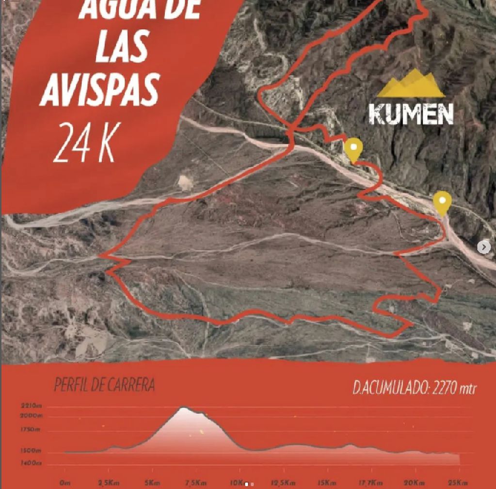 Kumen Trail Adventure Agua de las Avispas, Luján de Cuyo.