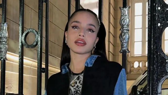 El look total black de Emilia Mernes que se robó todos los corazones en Instagram