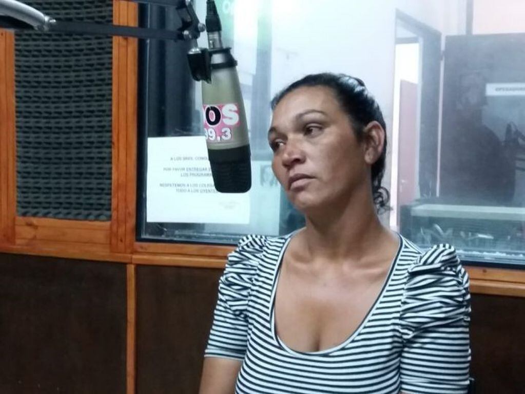 María Molina, madre del joven desaparecido.