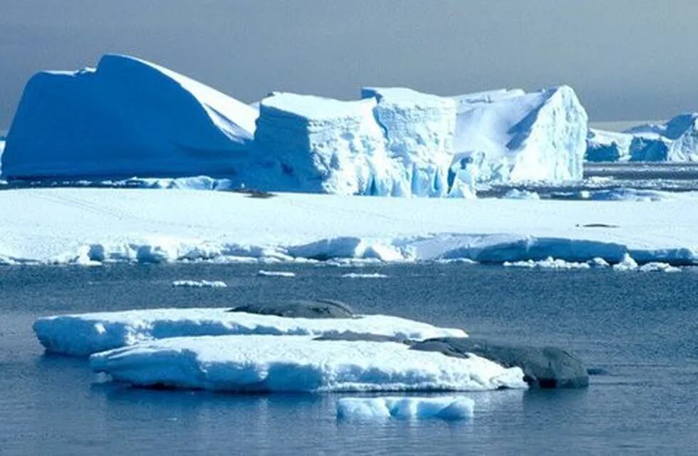 Glaciar Thwaites - Antártida.