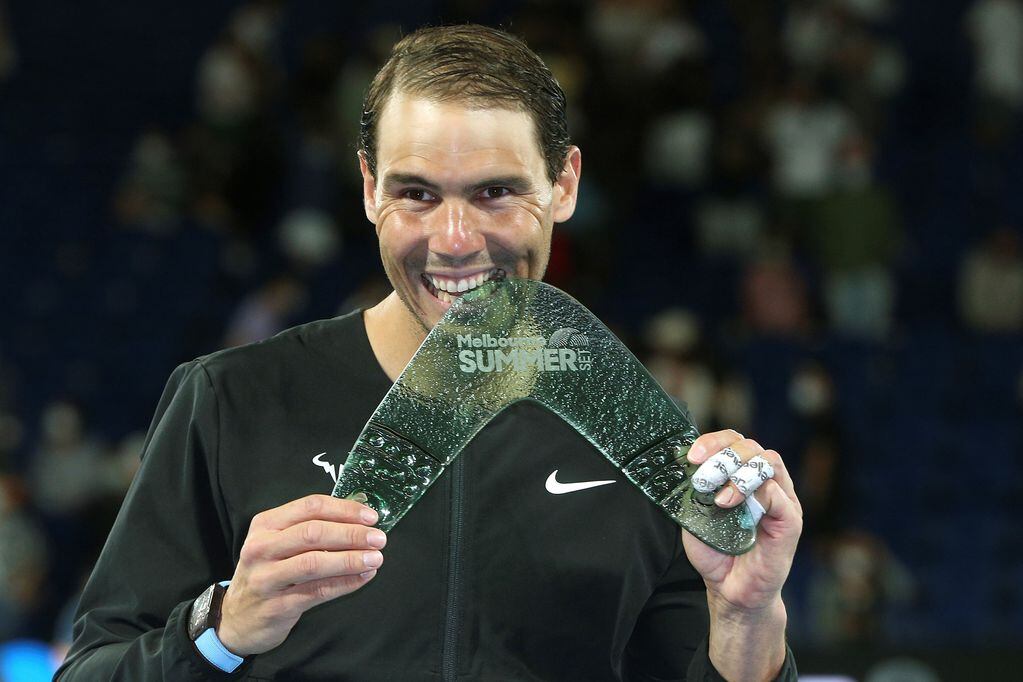 Rafael Nadal se quedó con el Summer Set de Melbourne, la antesala del Abierto de Australia. /AP