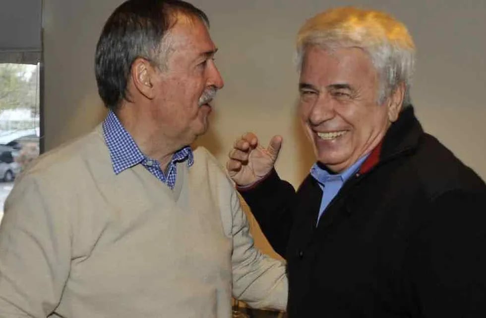 Juan Schiaretti y José Manuel De la Sota, una amistad de años. (Foto archivo)